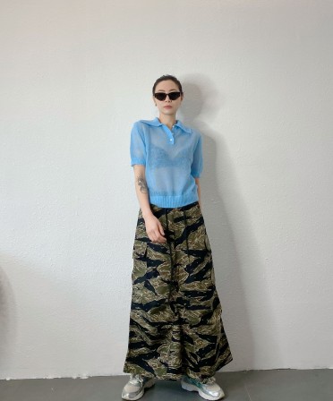 Tiger Camouflage Skirt #250306